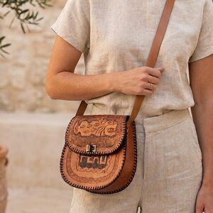 Peruvian Leather Handbag